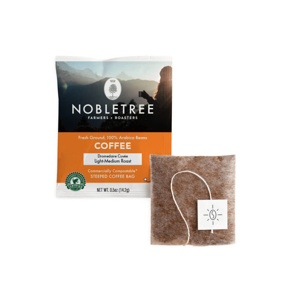 Steeped coffee bag