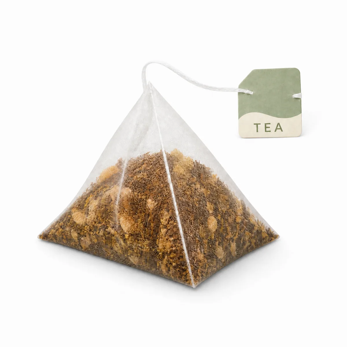 Pyramid tea bag