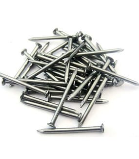 Industrial steel nails and pins